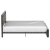 Queen Modern Farmhouse Platform Bed Frame with Wood