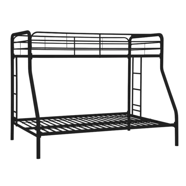 Twin over Full size Bunk Bed in Sturdy Metal