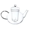 Borosilicate Glass . Quart Teapot with Removable Infuser