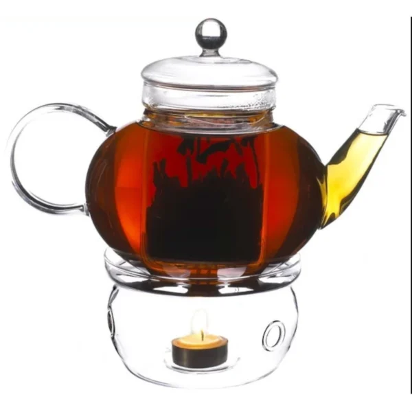 Glass . Quart Teapot with Removable Infuser