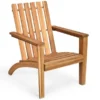 Outdoor Wooden Adirondack Chair