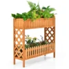 Raised Garden Bed Wood Planter Box